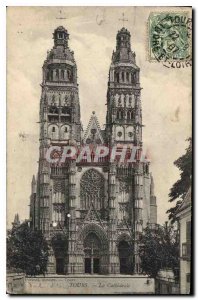 Old Postcard The Cathedral Tours