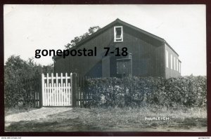 dc1628 - ENGLAND Thurleigh 1947 Village House. Real Photo Postcard