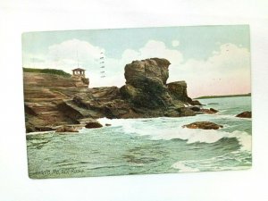 Vintage Postcard Twin Rocks Willard ME Ocean Scene 1907