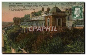 Old Postcard Saint Germain en Laye Pavillon Henri IV