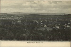 Bristol CT Birdseye View c1905 Postcard