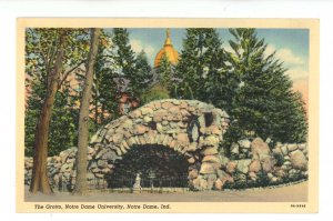 IN - Notre Dame. Notre Dame University, The Grotto