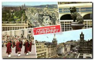 Old Postcard Greetings from Edinburgh