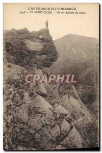 Old Postcard Massif Des Mont Dore A Des Rochers De Sancy