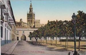 Spain Sevilla Patio de Banderas