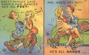 Greetings from Kenoza Lake, NY USA Comic Unused 