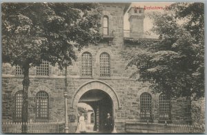 DOYLESTOWN PA JAIL ANTIQUE POSTCARD