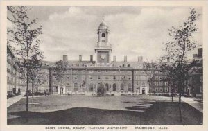 Massachusetts Cambridge Harvard University The Eliot House Court Albertype