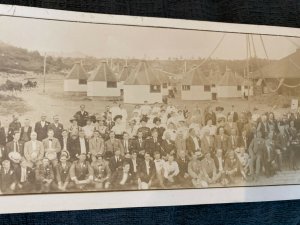 Colorado Springs Colorado RPPC 2-panel Postcard Sanitarium Deed M.W.A. Crowd ‘09