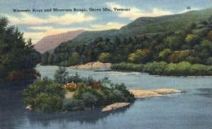 Winooski River - Green Mountains, Vermont VT  