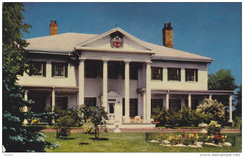 Government House , CHARLOTTETOWN , PEI , Canada , 50-60s