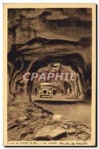 Old Postcard Cians Gorges A M Tunnels Route Beuil