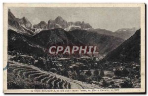 Old Postcard La Valle Agordima