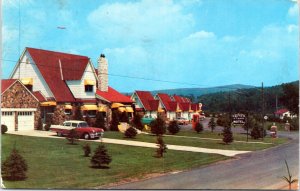 Postcard WV Davis - Smith Stone Motel at Blackwater Falls