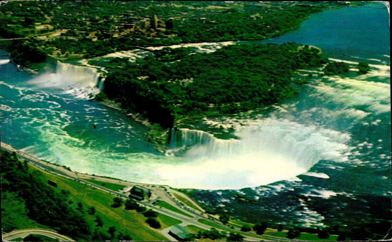 IMN03872 niagara falls the horseshoe falls   ontario canada