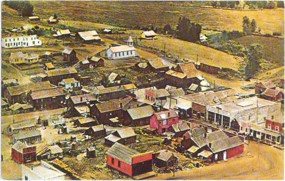 Reproduction View of Loomis Washington WA in 1906