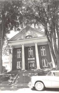 Richford Vermont Town Hall Real Photo Antique Postcard J68987