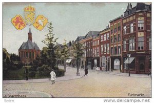 Street View, Turfmarkt, s'Gravenhage (South Holland), Netherlands, 1900-1910s