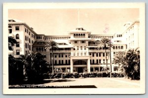 RPPC 1978   Moana Hotel  Honolulu  Hawaii  First Day of Issue  Postcard