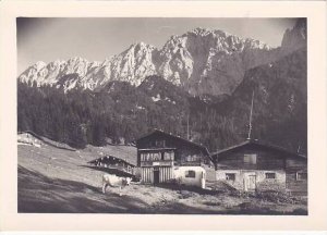 Austria Kaindlhuette mit Scheffauer Real Photo