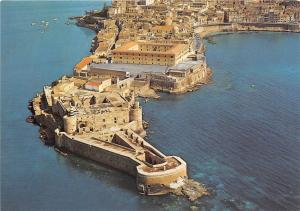 BG17666 castello maniace dall aereo  siracusa italy