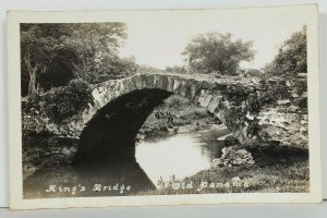 Rppc Panama King's Bridge in Old Panama Real Photo Postcard O5