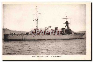 Postcard Old Boat Motte Picquet Cruiser