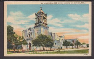 Texas San Antonio - Mission San Jose, Second Mission ~ Linen