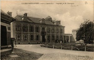 CPA VILLERS BRETONNEUX avant sa destruction - Propriete de M.Outrequin (514800)