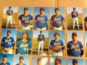 40 Postcards - 1984 New York METS Foster, Beane,Hernandez, Gooden, Strawberry