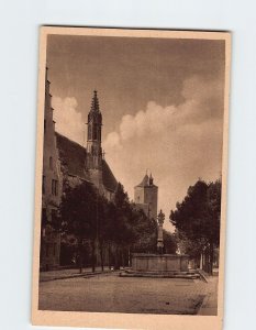 Postcard Ehem. Franziskanerkloster am Herrenmarkt, Rothenburg, Germany