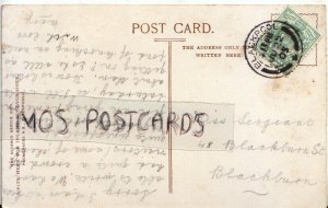 Genealogy Postcard - Sergeant - 48 Blackburn St, Blackburn, Lancs - Ref. R867