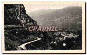 Old Postcard Pierrefitte Route De Cauterets