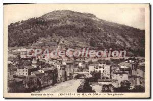 Postcard The Old Escarene Vue Generale