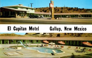 New Mexico Gallup El Capitan Motel