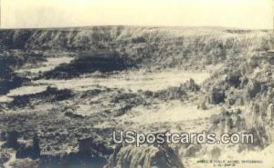 Real Photo  - Hells Half Acre, Wyoming WY  