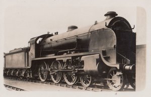 LSW S15 Class 4-6-0 No 828 RW Urie Train Antique Real Photo Postcard