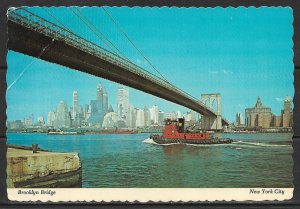 New York, New York - Brooklyn Bridge - [NY-426X]