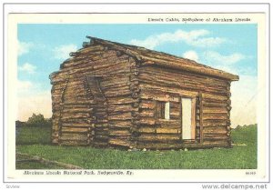 Lincoln Cabin, Birthpalce of Abraham Lincoln, Abraham Lincoln National Park, ...