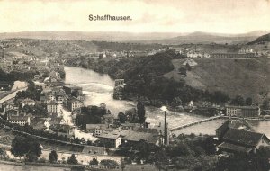 Switzerland Schaffhausen Vintage Postcard 04.03