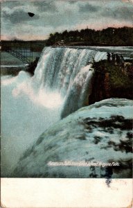 American Falls from Goat Island Niagara Falls Postcard PC184