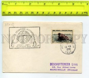 477577 1958 Australian Antarctic Territories Kerguelen Archipelago cancellation