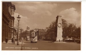 Real Photo, Cenotaph, Whitehall, London, England