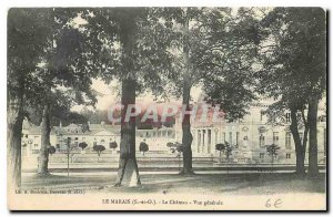 Old Postcard The Swamp S and O Chateau Vue generale