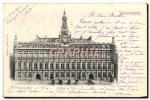 Old Postcard Valenciennes L & # 39Hotel Town