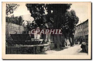 Old Postcard Avignon Street of Dyers and entry of the former chapel Pentents