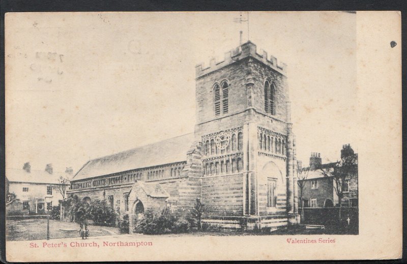 Northamptonshire Postcard - St Peter's Church, Northampton A2278