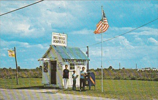 Florida Ochopee Post Office 1975