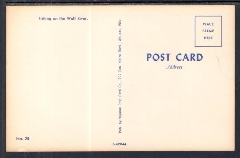 Fishing on the Wolf River,WI BIN