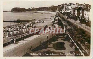 Modern Postcard St Jean de Luz The Beach The Boulevard